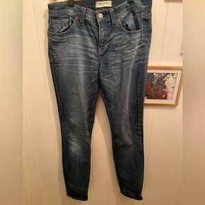 Madewell skinny skinny jeans. Ankle crop size 29